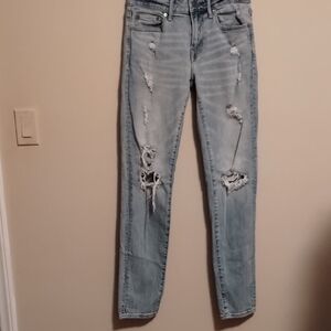 29x34 AE Ripped Distressed Jeans